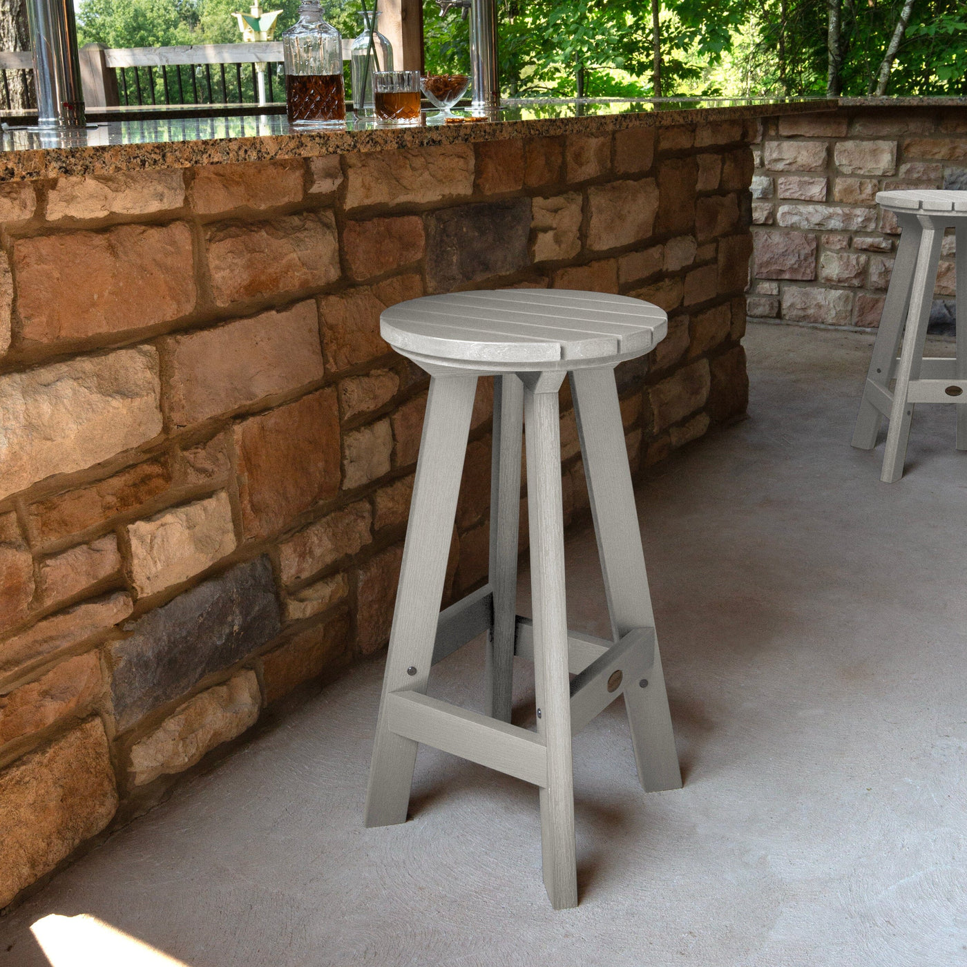 Birch Bar Height Stool Dining Highwood USA 