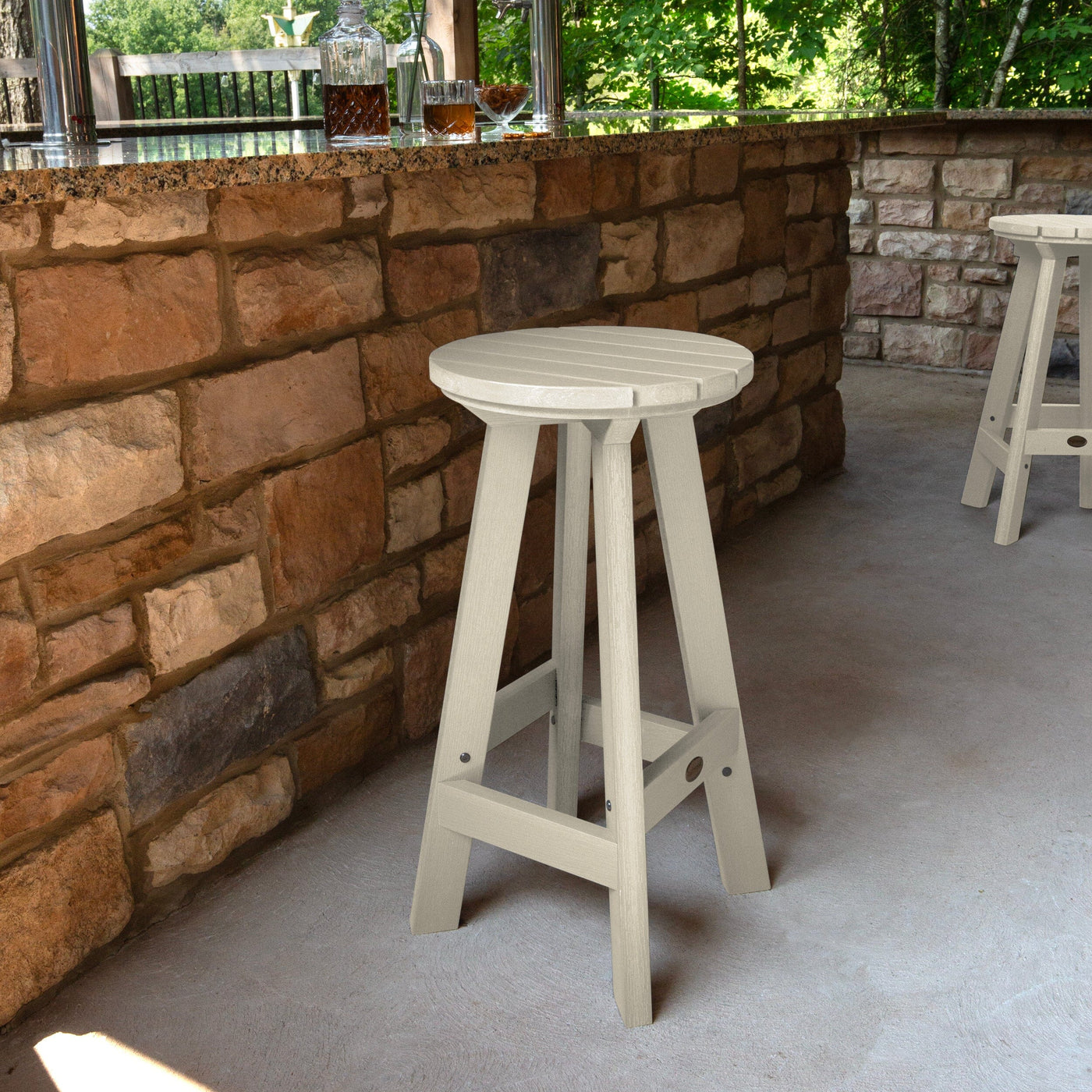 Birch Bar Height Stool Dining Highwood USA 