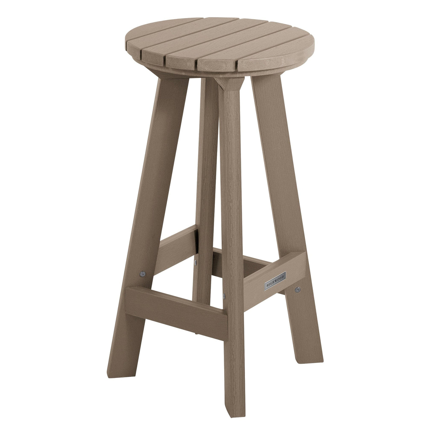 Birch Bar Height Stool Dining Highwood USA Woodland Brown 