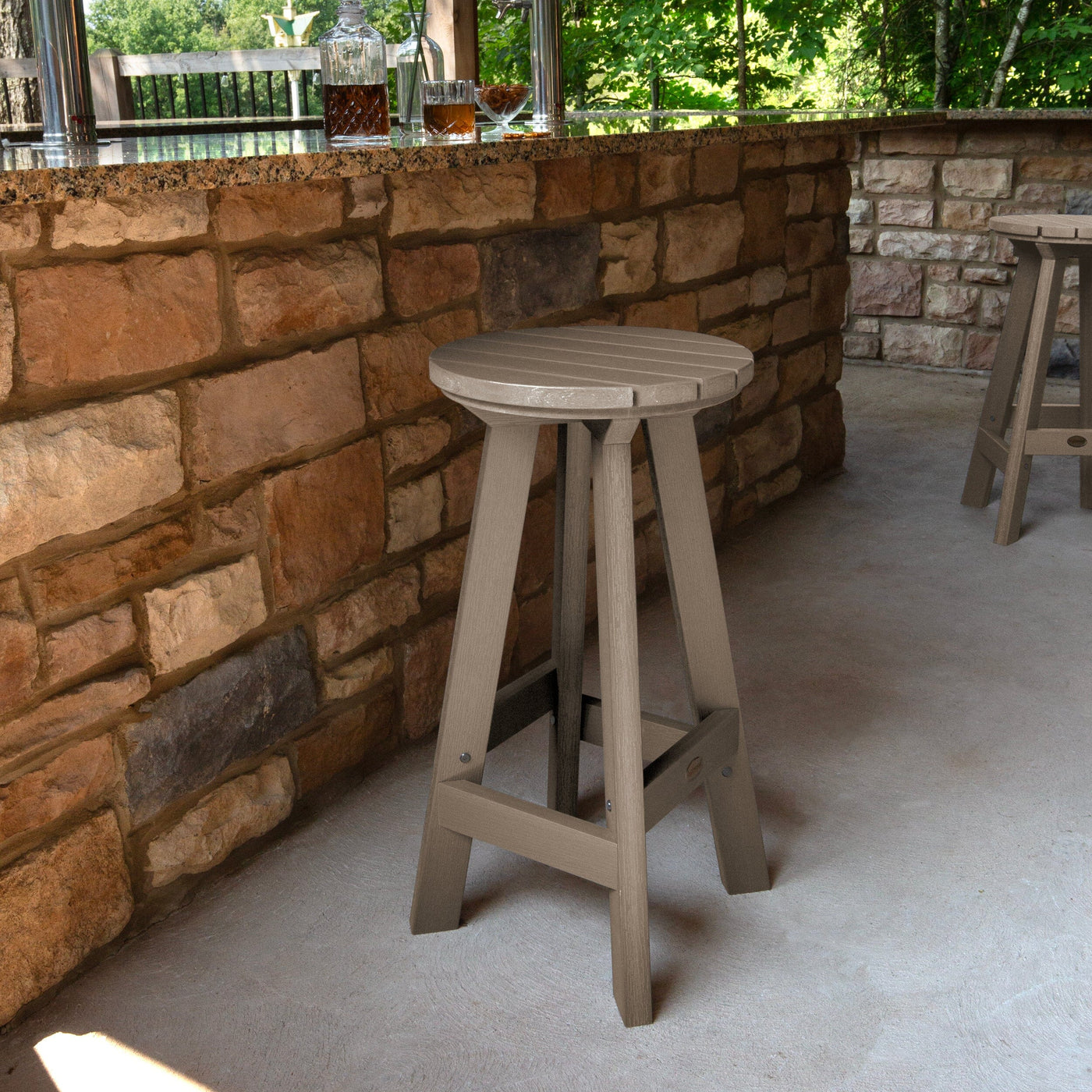 Birch Bar Height Stool Dining Highwood USA 