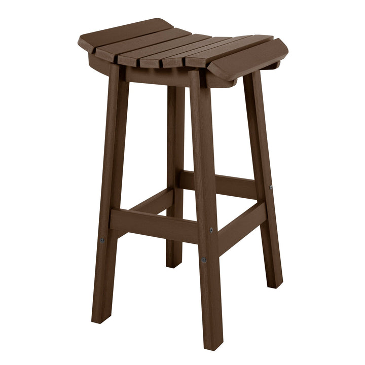 Summit Square Bar Height Stool Dining Highwood USA Weathered Acorn 