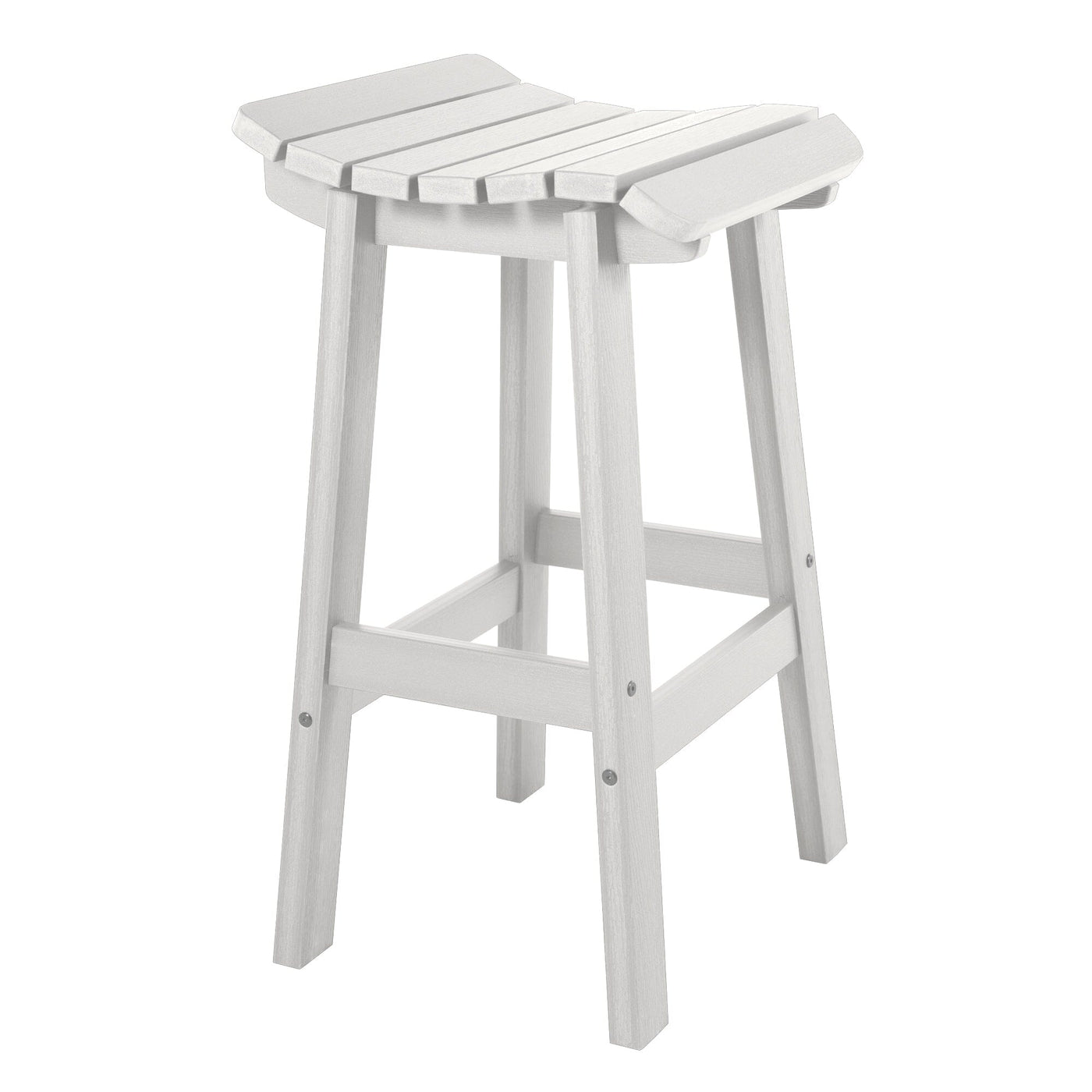 Summit Square Bar Height Stool Dining Highwood USA White 