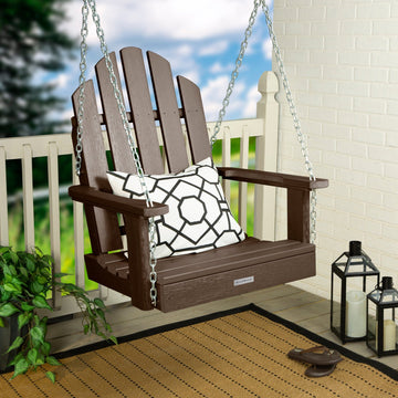 Classic Westport Single Seat Swing BenchSwing Highwood USA 