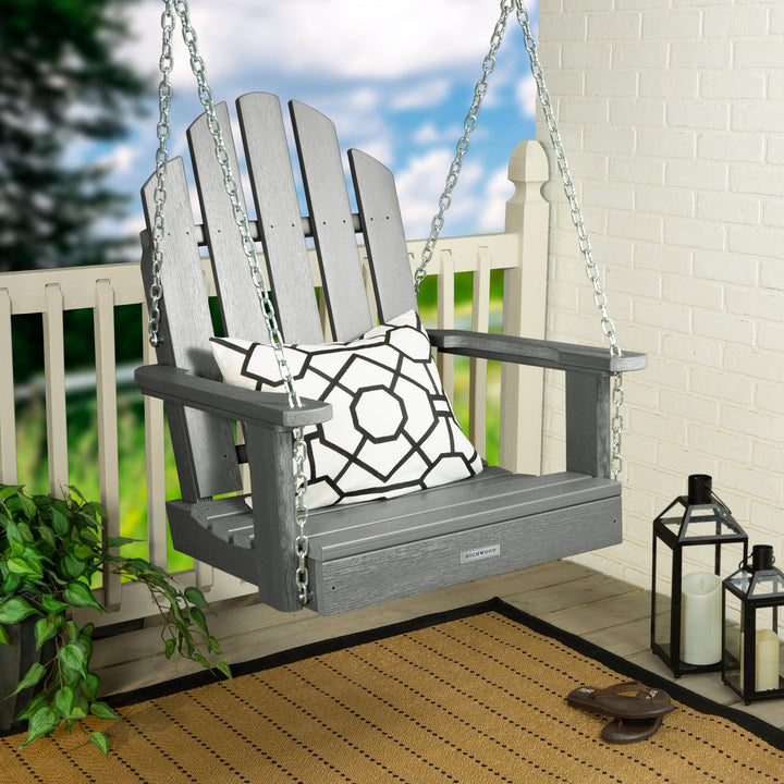 Classic Westport Single Seat Swing BenchSwing Highwood USA 