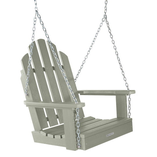 Classic Westport Single Seat Swing BenchSwing Highwood USA Eucalyptus 