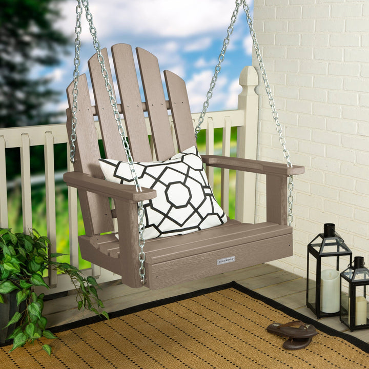 Classic Westport Single Seat Swing BenchSwing Highwood USA 
