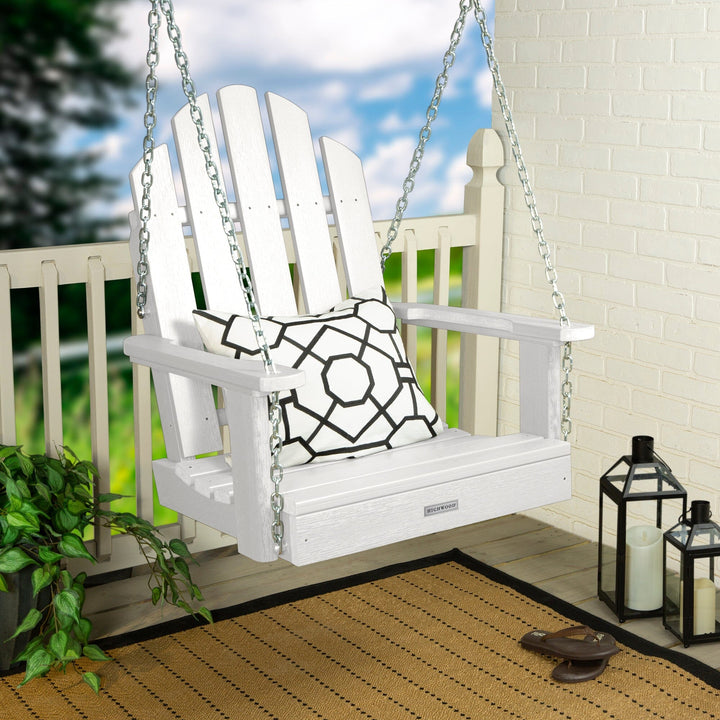 Classic Westport Single Seat Swing BenchSwing Highwood USA 