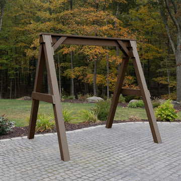 A-Frame Porch Swing Stand Outdoor Structures Highwood USA 