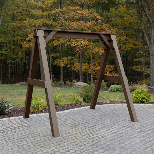 A-Frame Porch Swing Stand Outdoor Structures Highwood USA 