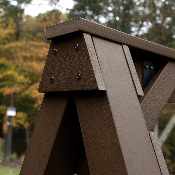 A-Frame Porch Swing Stand Outdoor Structures Highwood USA 