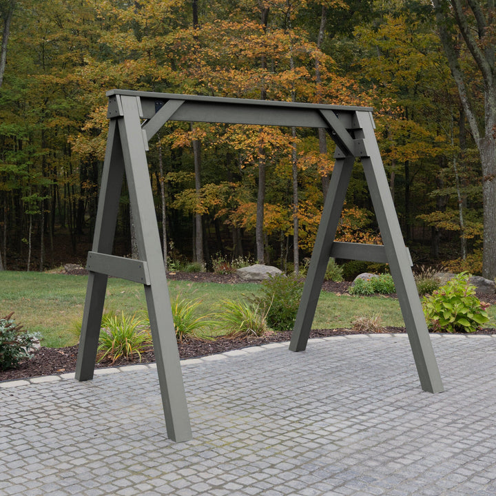 A-Frame Porch Swing Stand Outdoor Structures Highwood USA 