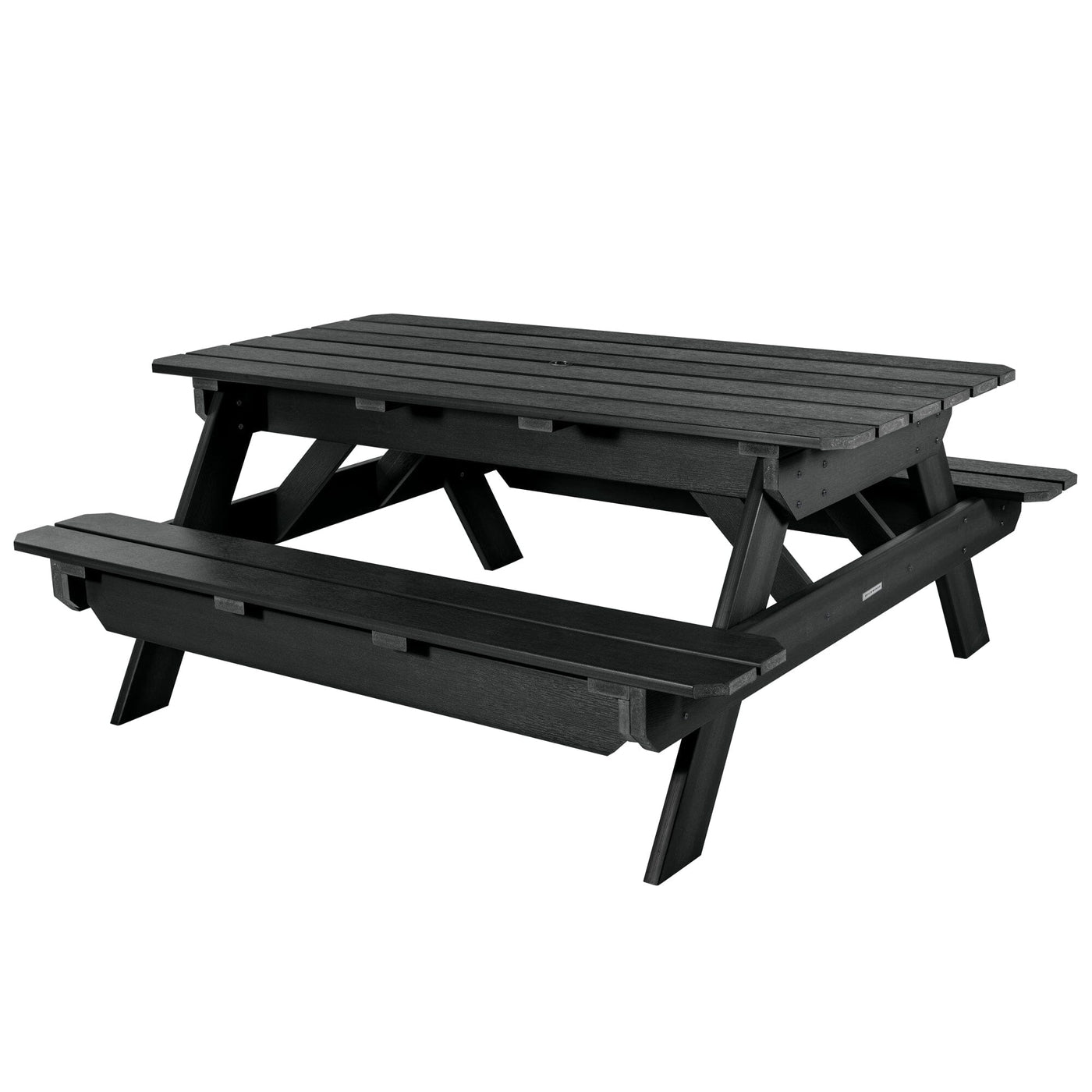 Hometown Picnic Table Dining Highwood USA Black 