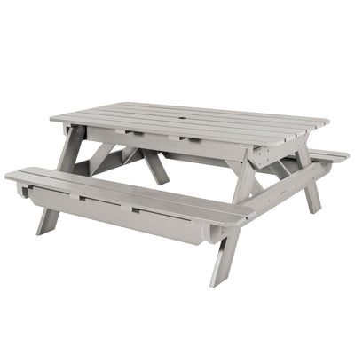 Hometown Picnic Table Dining Highwood USA Harbor Gray 