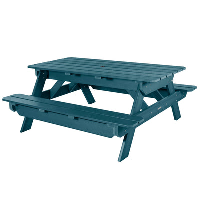 Hometown Picnic Table Dining Highwood USA Nantucket Blue 