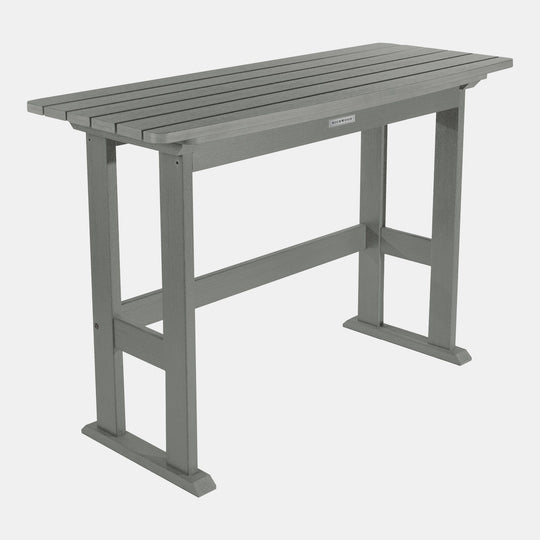 Lehigh Counter Height Balcony Table Balcony Table Highwood USA Coastal Teak 