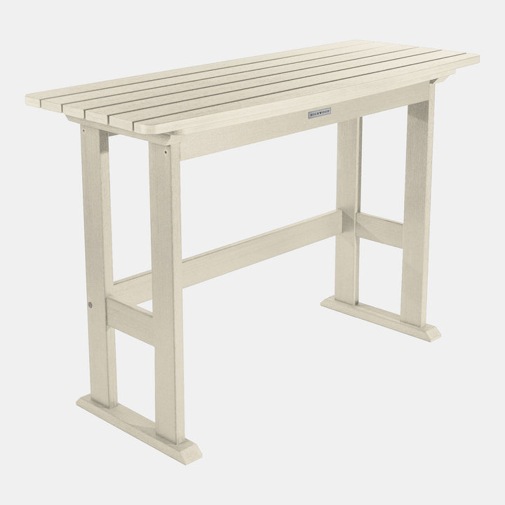 Lehigh Counter Height Balcony Table Balcony Table Highwood USA Whitewash 