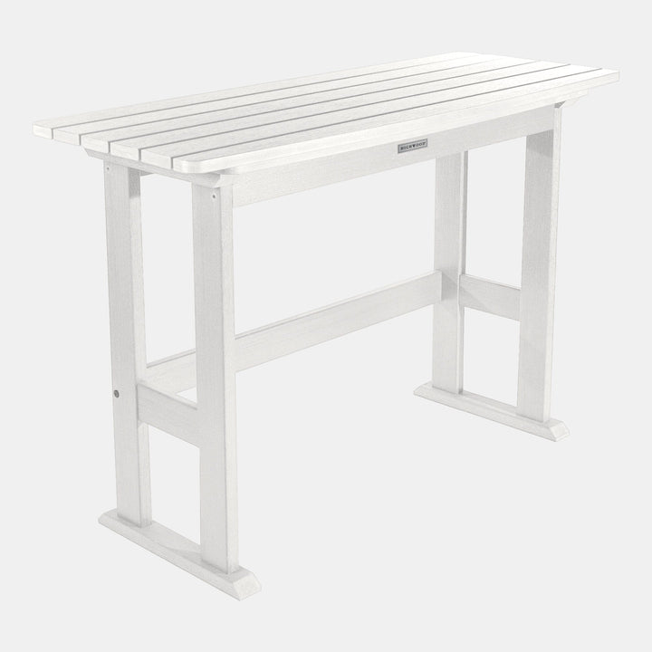 Lehigh Counter Height Balcony Table Balcony Table Highwood USA White 