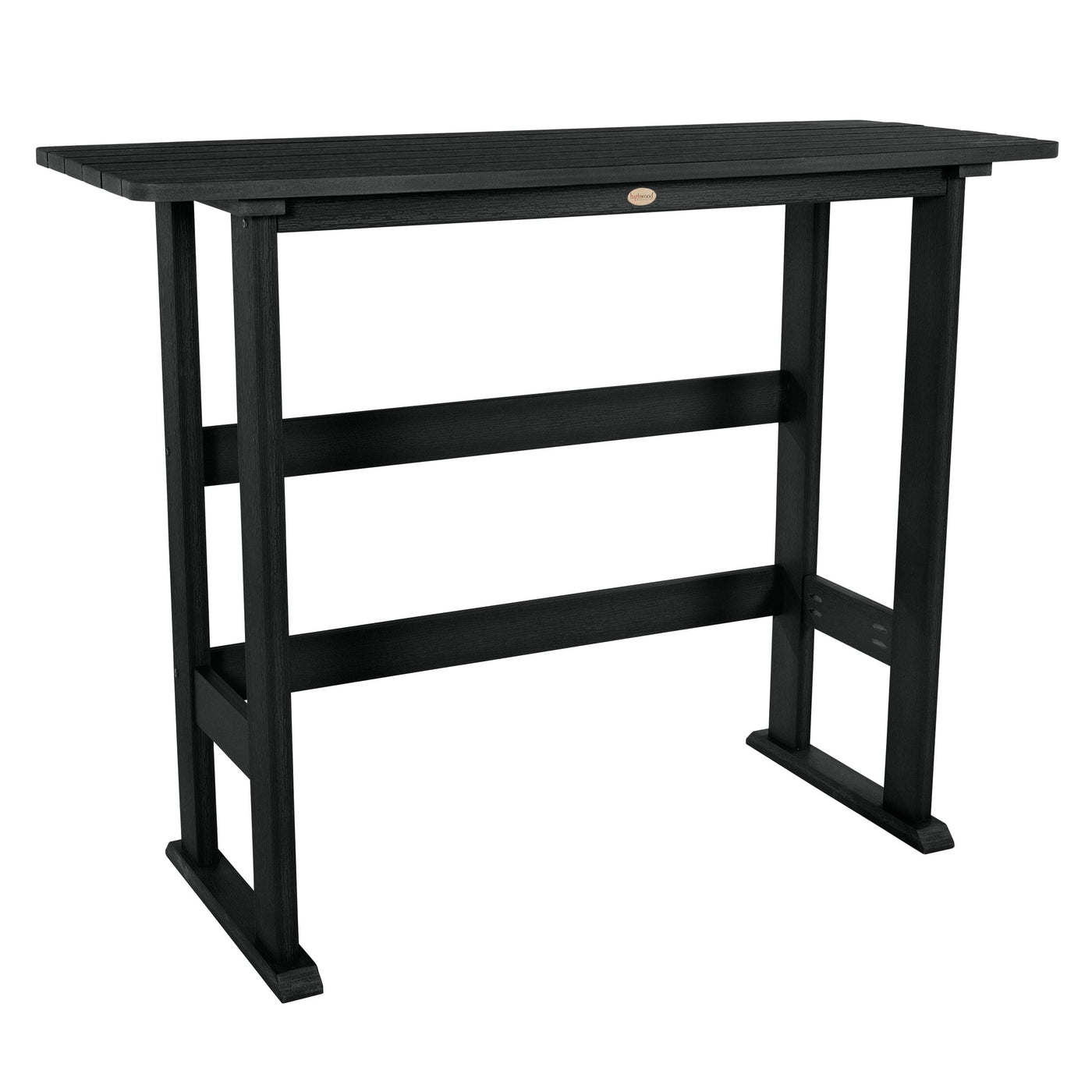 Lehigh Bar Height Balcony Table Balcony Table Highwood USA Black 