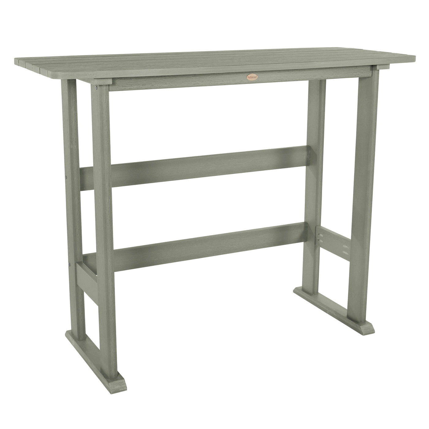 Lehigh Bar Height Balcony Table Balcony Table Highwood USA Eucalyptus 