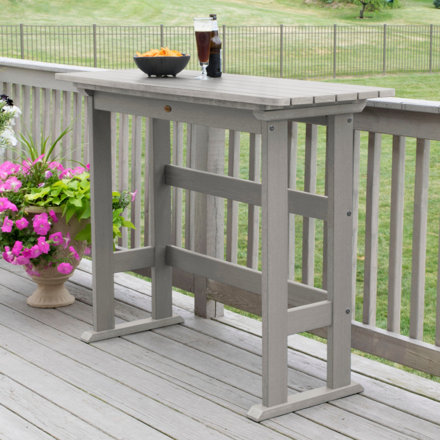 Lehigh Bar Height Balcony Table Balcony Table Highwood USA 