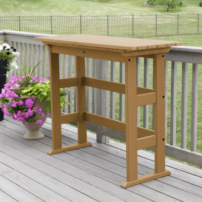 Refurbished Lehigh Bar Height Balcony Table Balcony Table Highwood USA 