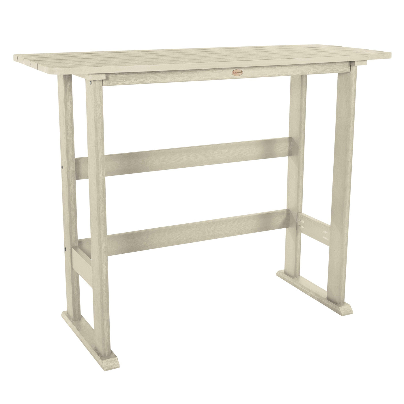 Lehigh Bar Height Balcony Table Balcony Table Highwood USA Whitewash 