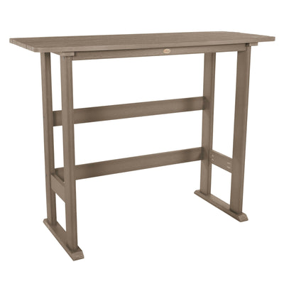 Lehigh Bar Height Balcony Table Balcony Table Highwood USA Woodland Brown 