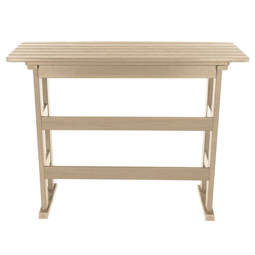 Refurbished Lehigh Bar Height Balcony Table Balcony Table Highwood USA 