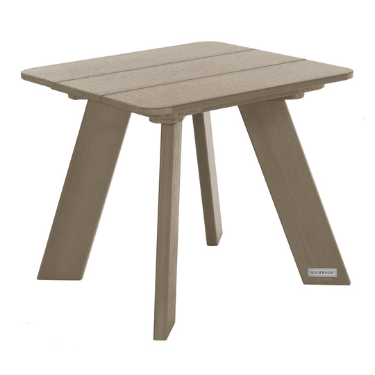 Italica Modern Side Table Table Highwood USA Woodland Brown 
