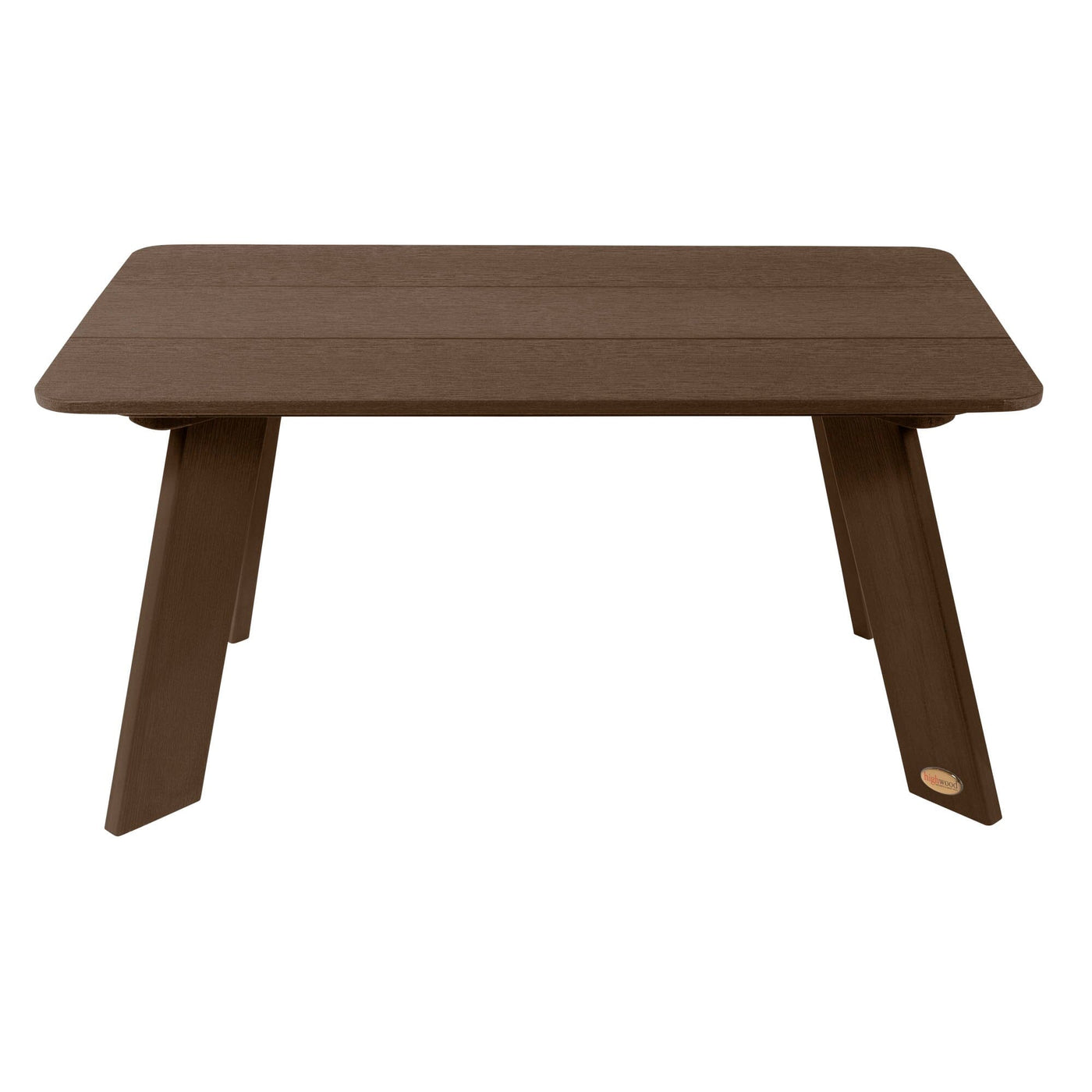 Italica Conversation table in Weathered Acorn Brown. 