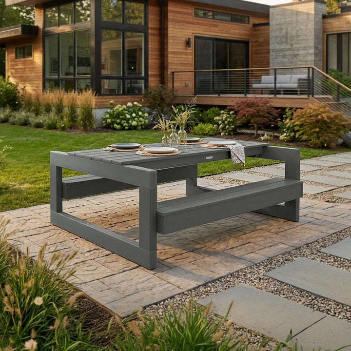 Monroe Modern Picnic Table Table Highwood USA 