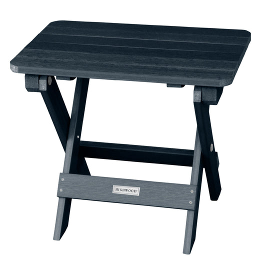 Highwood Folding Adirondack Side Table Table Highwood USA Federal Blue 