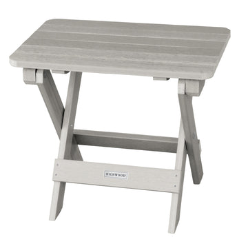 Highwood Folding Adirondack Side Table Table Highwood USA Harbor Gray 