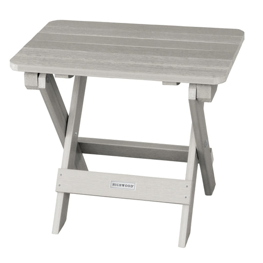 Highwood Folding Adirondack Side Table Table Highwood USA Harbor Gray 