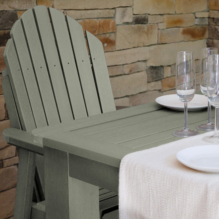 Hamilton 5pc Square Dining Set 42in x 42in - Dining Height Dining Highwood USA 