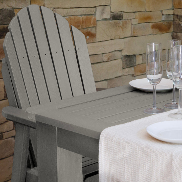 Hamilton 5pc Square Dining Set 42in x 42in - Dining Height Dining Highwood USA 