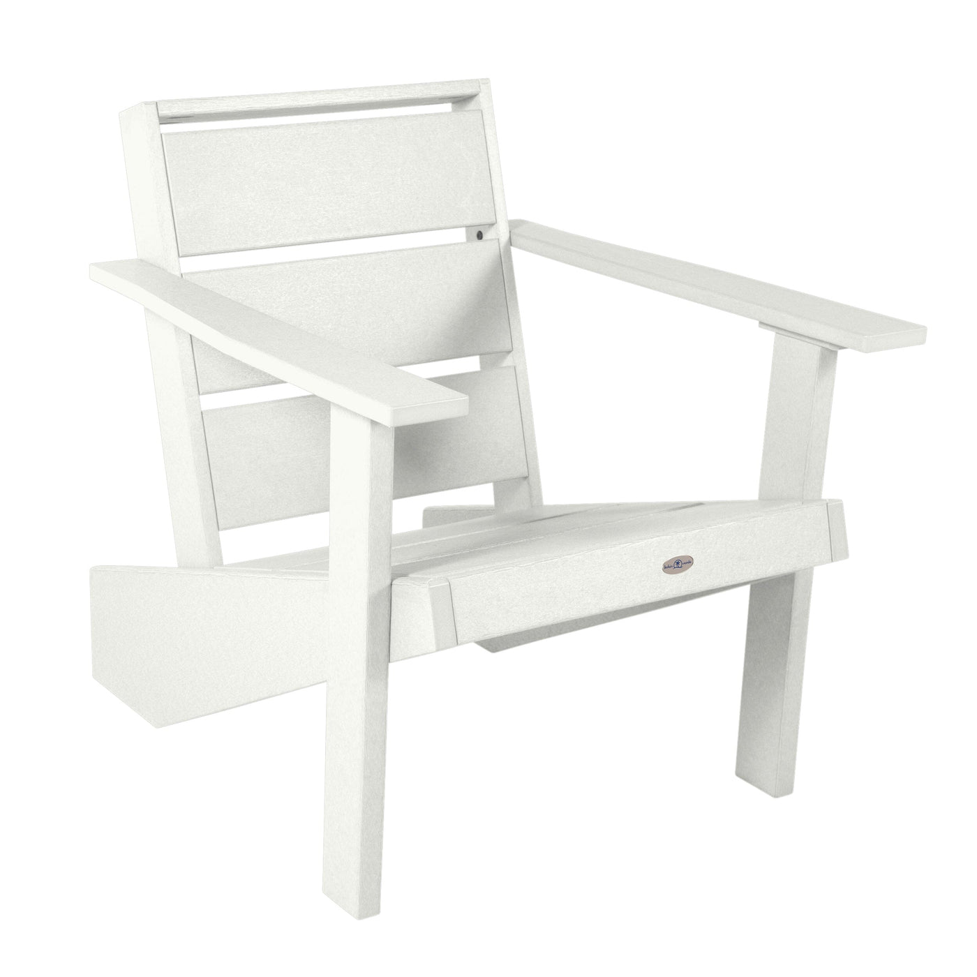 Haven Modern Adirondack Chair Chair Bahia Verde Outdoors Coconut White 