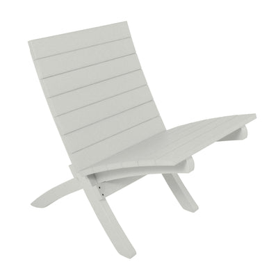 Haven Modern Side Chair Chair Bahia Verde Outdoors Coconut White 