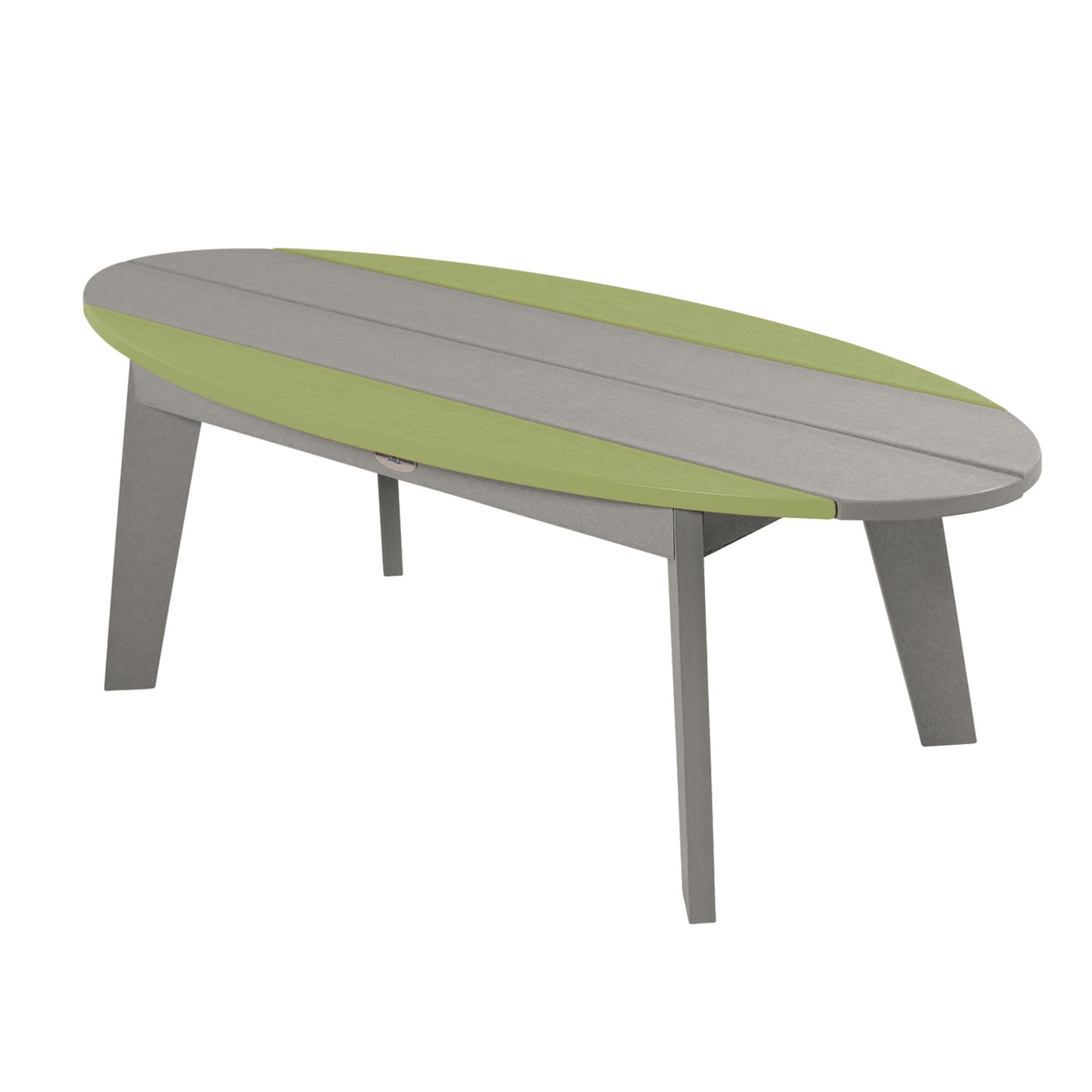 Shoreline Coffee Table Table Bahia Verde Outdoors Palm Green Cove Gray 