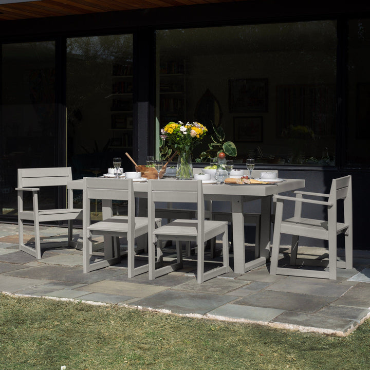 Haven Modern 7 Piece Dining Set Dining Bahia Verde Outdoors 