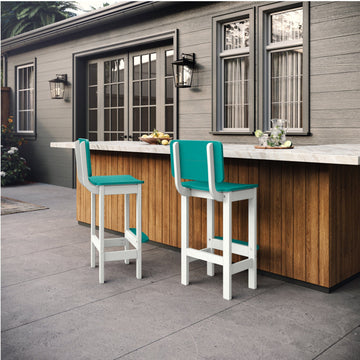 Shoreline Bar-Height Stool Dining Bahia Verde Outdoors 