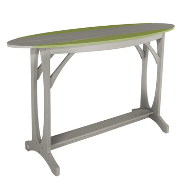 Shoreline Bar-Height Table Dining Bahia Verde Outdoors Palm Green Cove Gray 