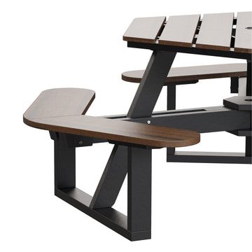 Shoreline Hexagon Picnic Table Table Bahia Verde Outdoors 