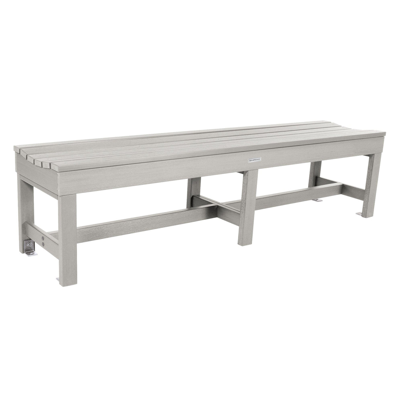 Lehigh Picnic Bench - 6ft Bench Highwood USA Harbor Gray 