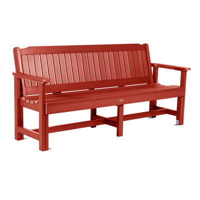 Lehigh Garden Bench - 6ft Bench Highwood USA Rustic Red 
