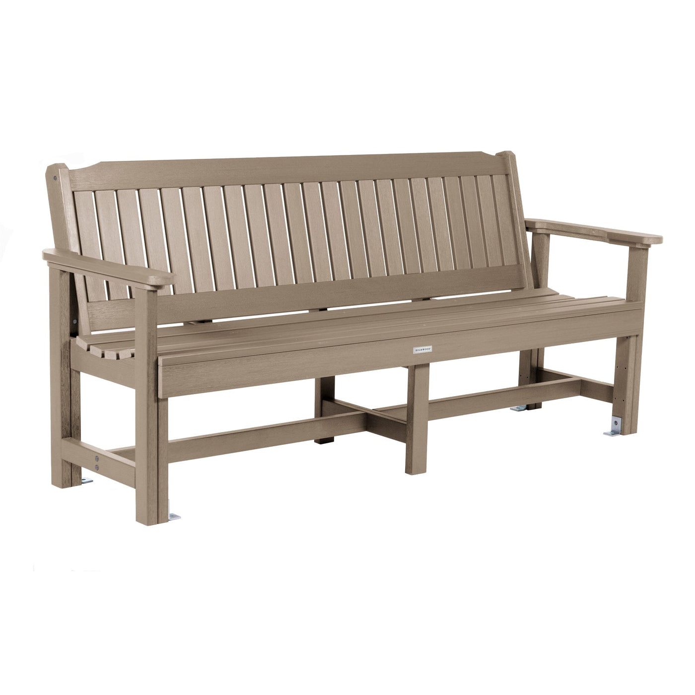 Lehigh Garden Bench - 6ft Bench Highwood USA Woodland Brown 