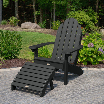 Essential Adirondack Chair with Essential Folding Ottoman Adirondack Chairs ELK OUTDOORS® 
