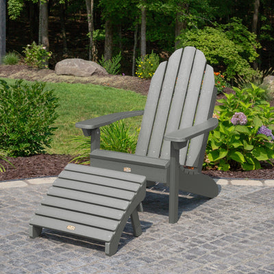Essential Adirondack Chair with Essential Folding Ottoman Adirondack Chairs ELK OUTDOORS® 