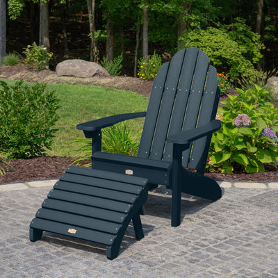 Essential Adirondack Chair with Essential Folding Ottoman Adirondack Chairs ELK OUTDOORS® 