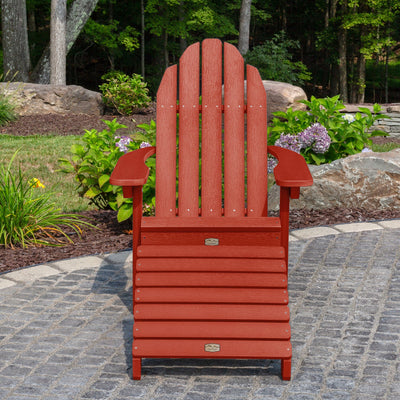 Essential Adirondack Chair with Essential Folding Ottoman Adirondack Chairs ELK OUTDOORS® 
